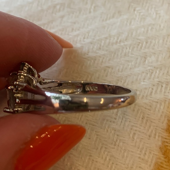 Vintage NVC Snowflake CZ Ring Size 10 - Picture 4 of 10